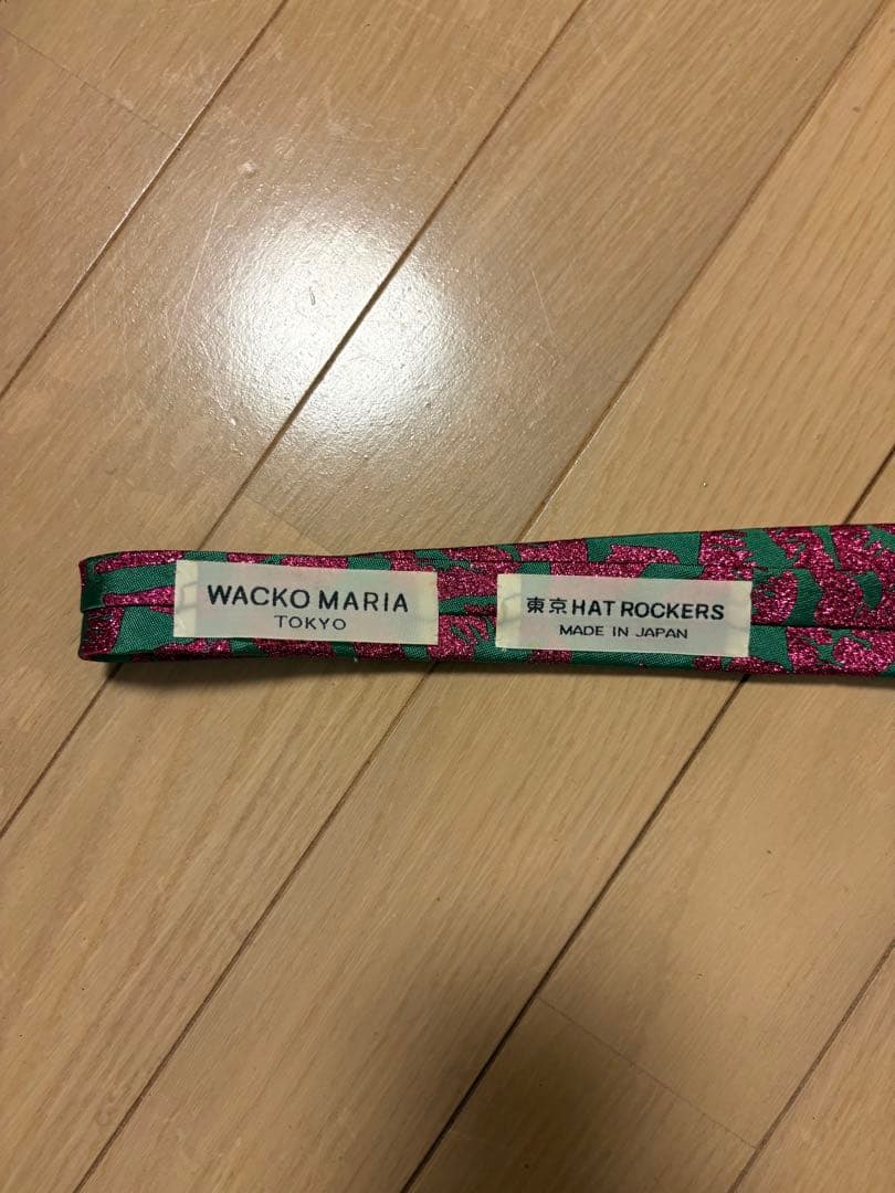 3連休特価！ワコマリアWACKO MARIA ネクタイ緑