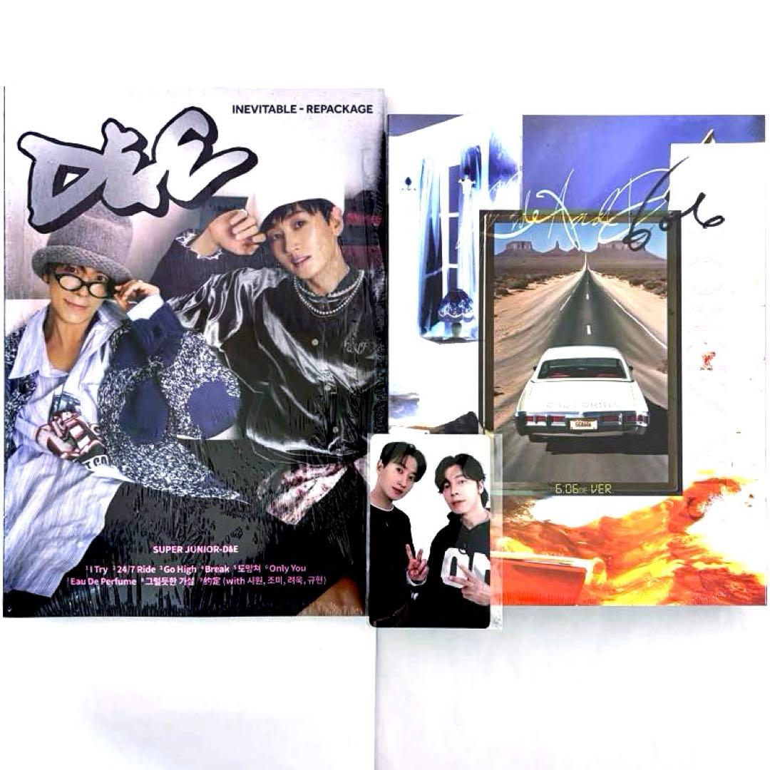 SUPER JUNIOR-D&E 606+Inevitable+ペンミ購入特典