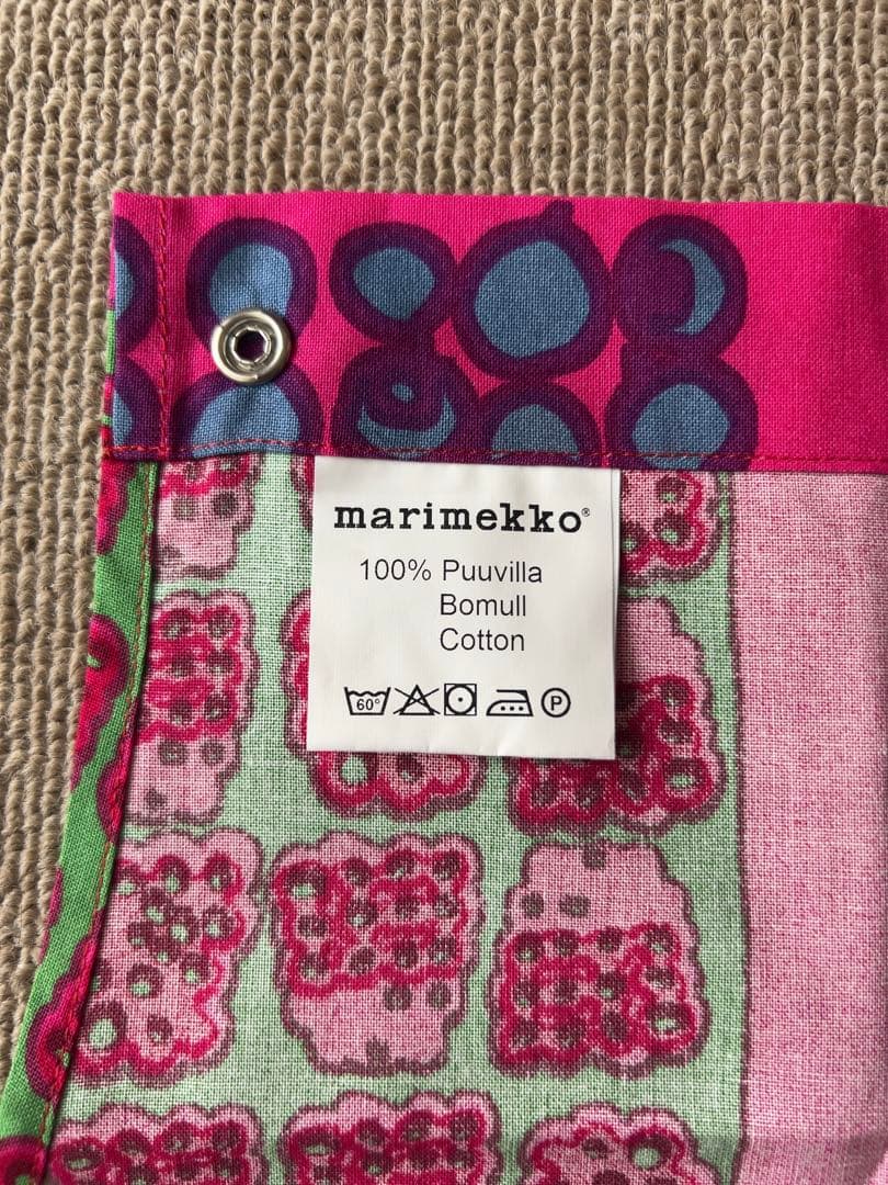 marimekko フルーツパターン エプロン