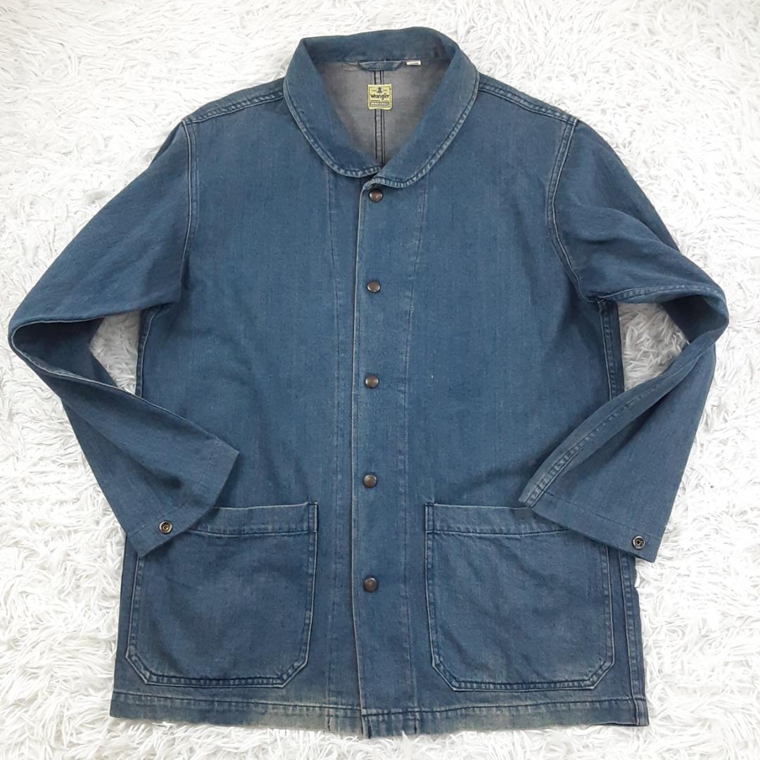 希少90s◎Wrangler BLUE BELL カバーオール デニムジャケット