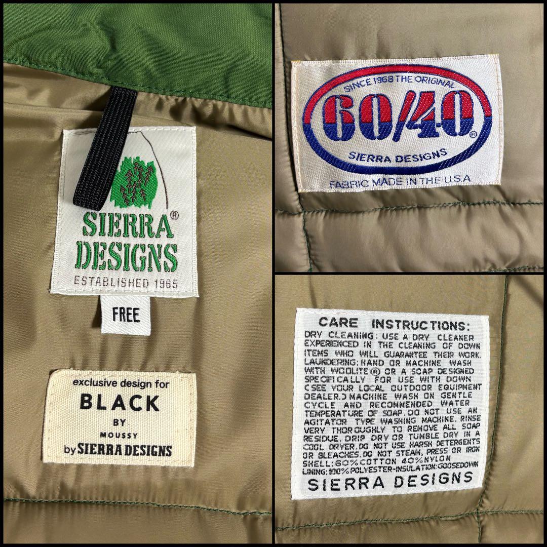 定価3万 SIERRADESIGNSマウジー別注 シエラデザイン ダウンベスト