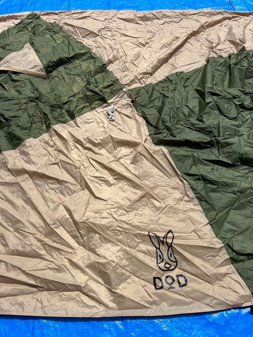 美品 DOD テント ザ・テントL THE TENT T5-624-KH　5人用