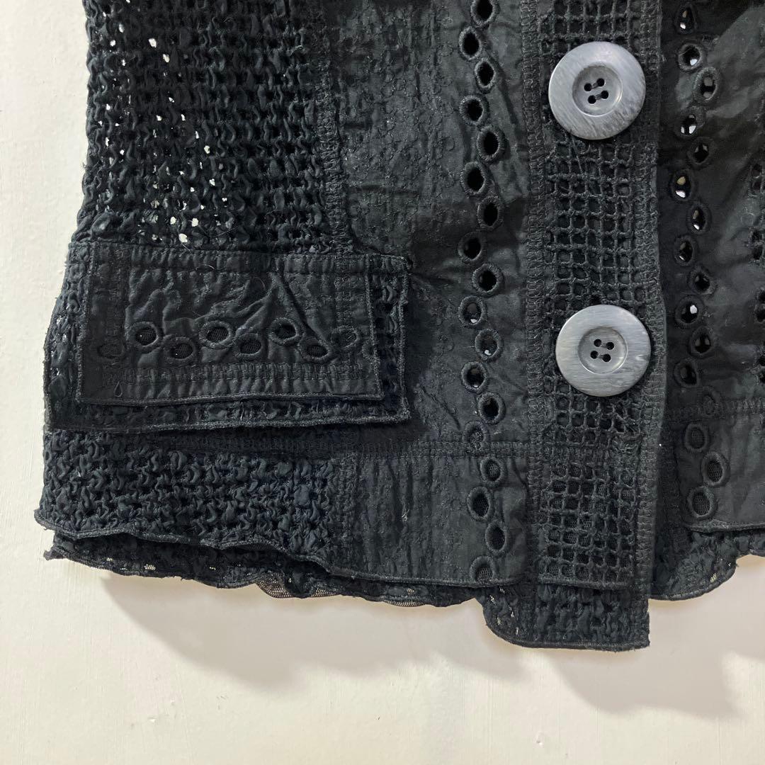 ＊美品＊エイココンドウ／レース　刺繍　ベスト