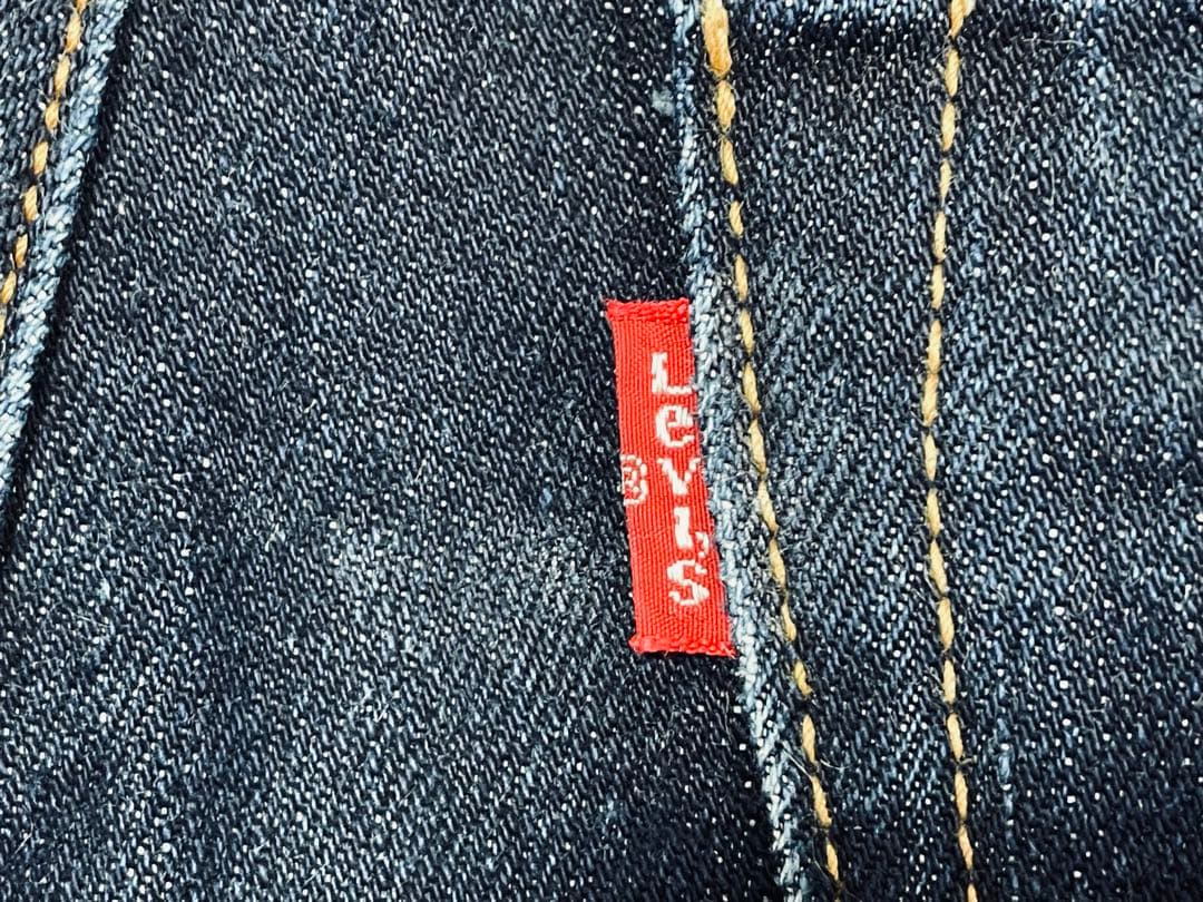 【美品】Levi's リーバイス502 セルビッチ赤耳W32 濃紺 日本製