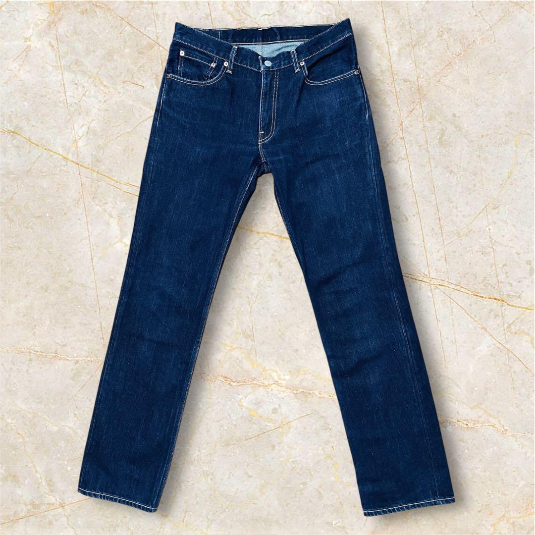【美品】Levi's リーバイス502 セルビッチ赤耳W32 濃紺 日本製