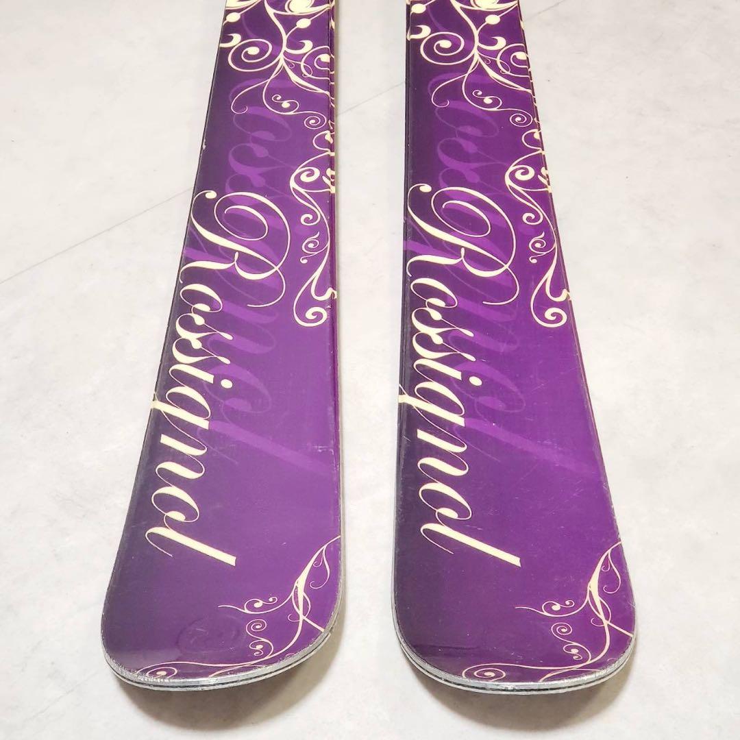 【スキー4点セット】ROSSIGNOL 154cm SALOMON 23cm