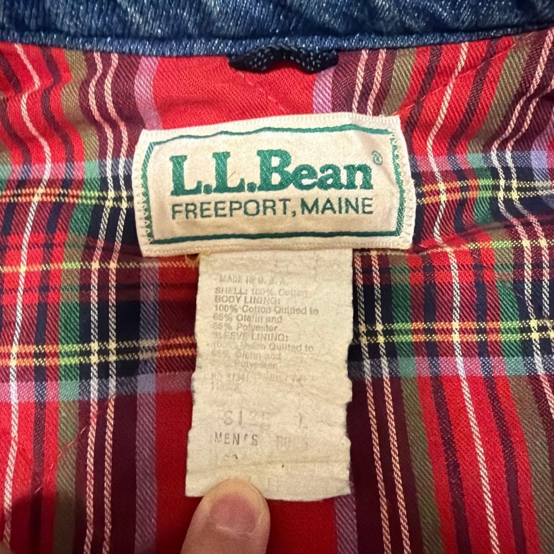 llbean デニムジャケット