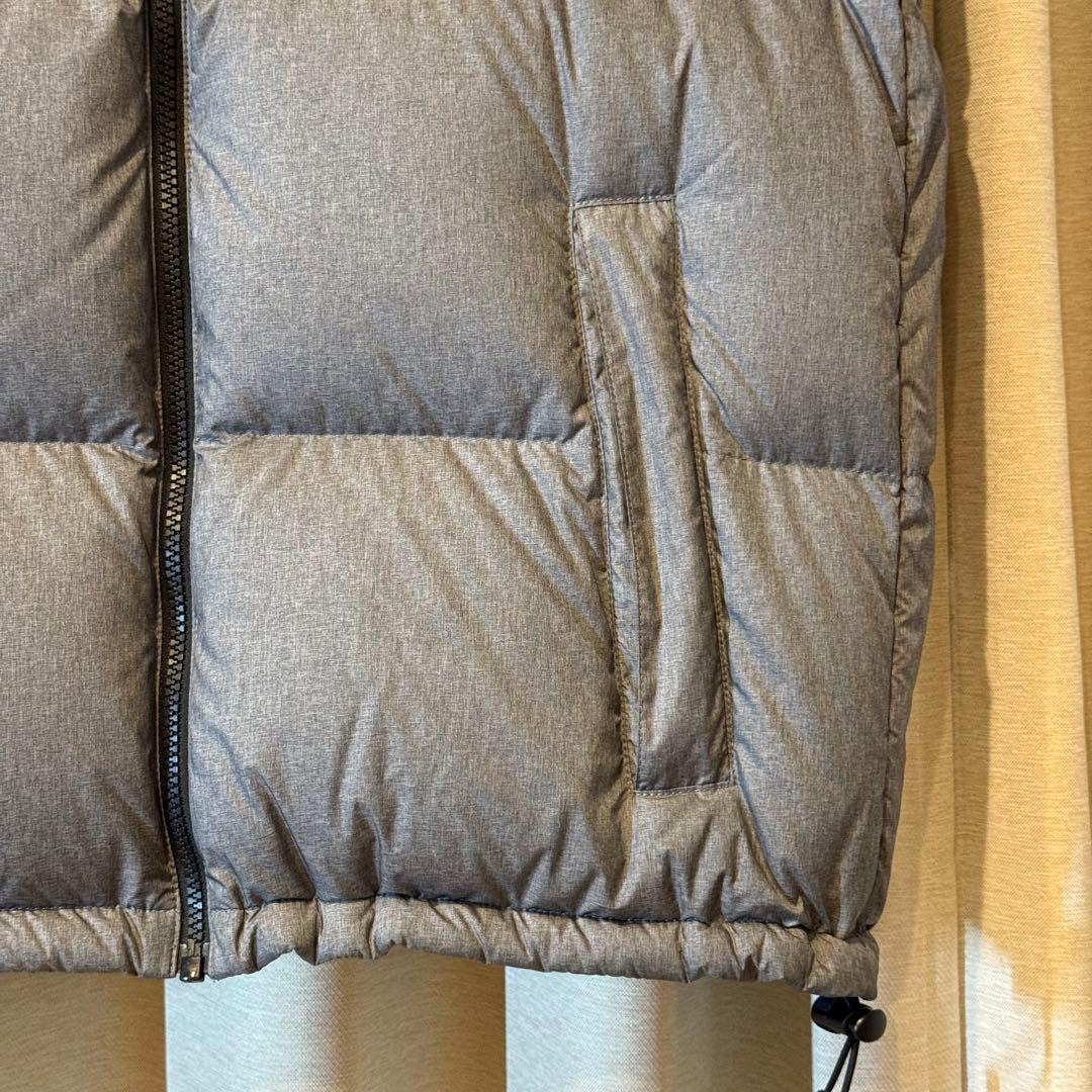 THE NORTH FACE ダウンベスト グレー・ブラック L