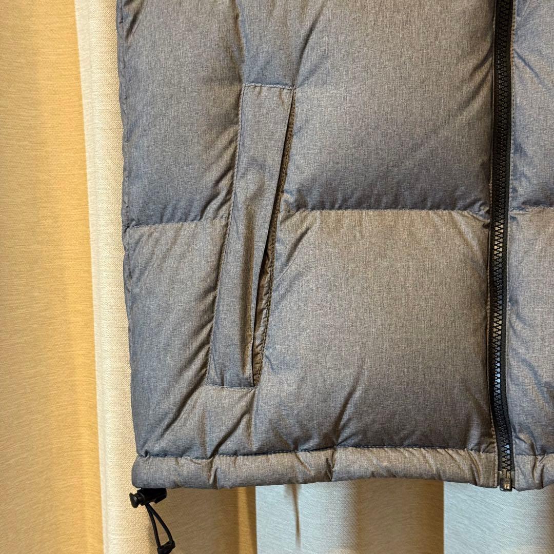 THE NORTH FACE ダウンベスト グレー・ブラック L