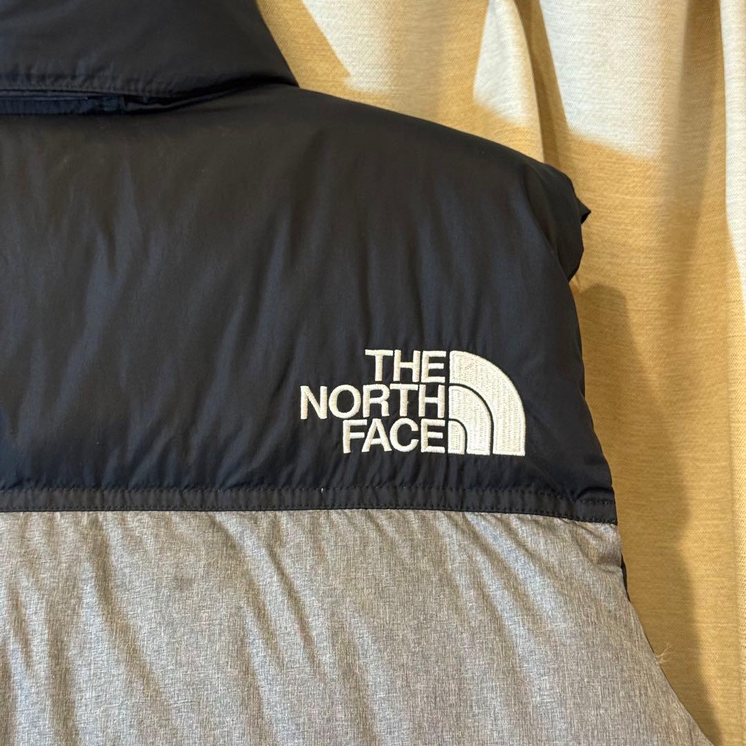 THE NORTH FACE ダウンベスト グレー・ブラック L