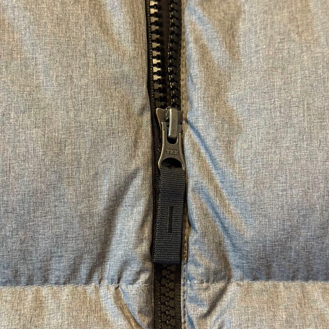 THE NORTH FACE ダウンベスト グレー・ブラック L