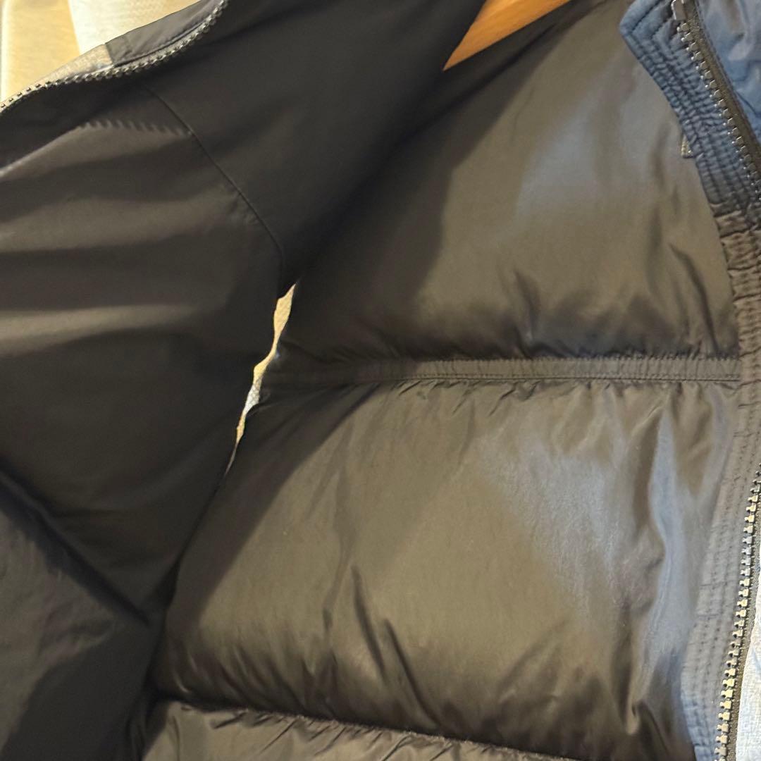 THE NORTH FACE ダウンベスト グレー・ブラック L
