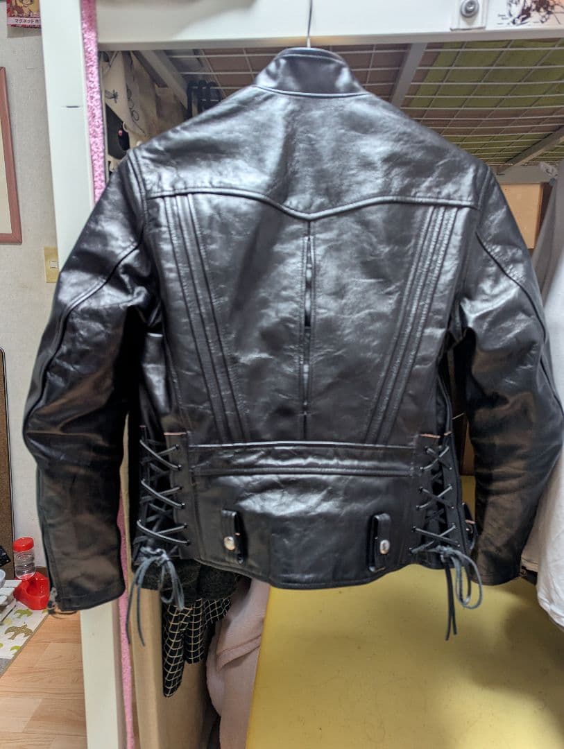 希少 サンマテオタイプ ライダースジャケット イカジャン