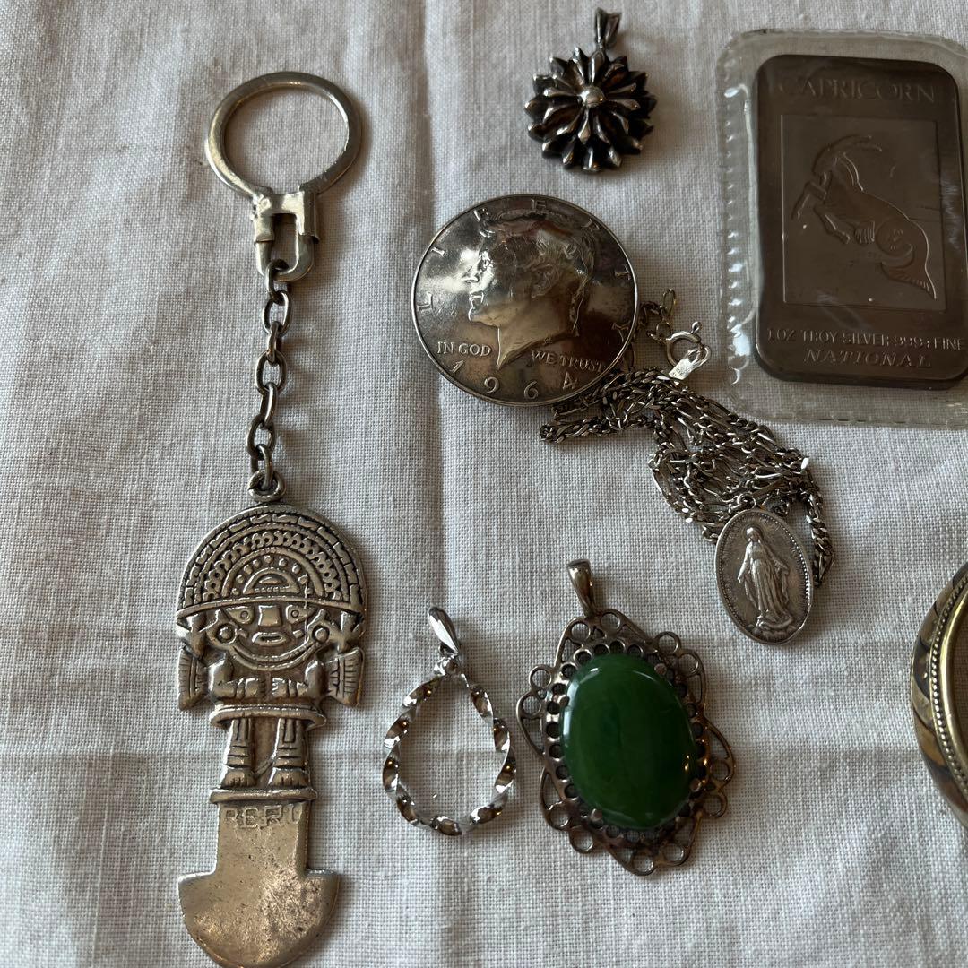 ら*ち様 シルバーアクセサリーセットとビンテージカナダ製インゴット