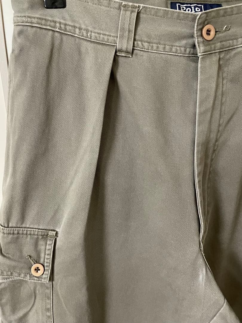 90s ポロラルフローレン TARPOON PANT カーゴパンツ
