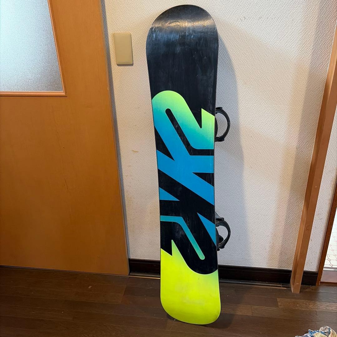K-2 スノーボード137cmビンディング付き