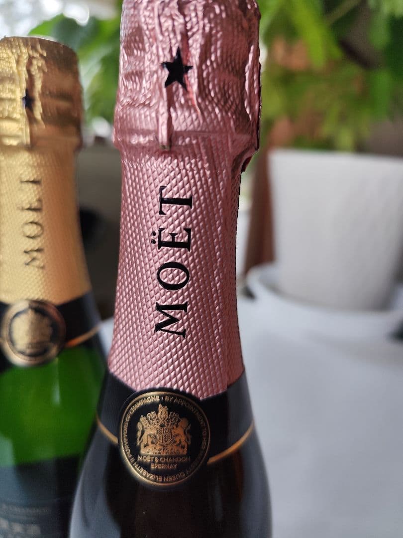 モエ・エ・シャンドン ブリュット＆ロゼシャンパン 375ml 2本セット