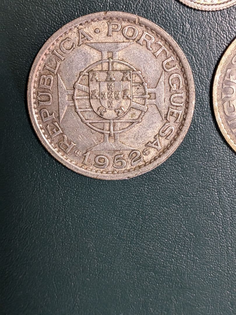 【ポルトガル領マカオ】銀貨3種組!!