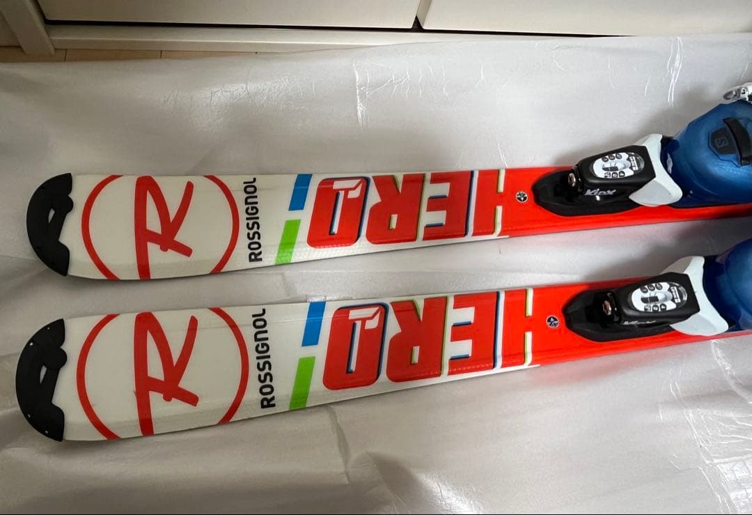 スキーセット　ROSSIGNOL(130cm) サロモン(23cm)