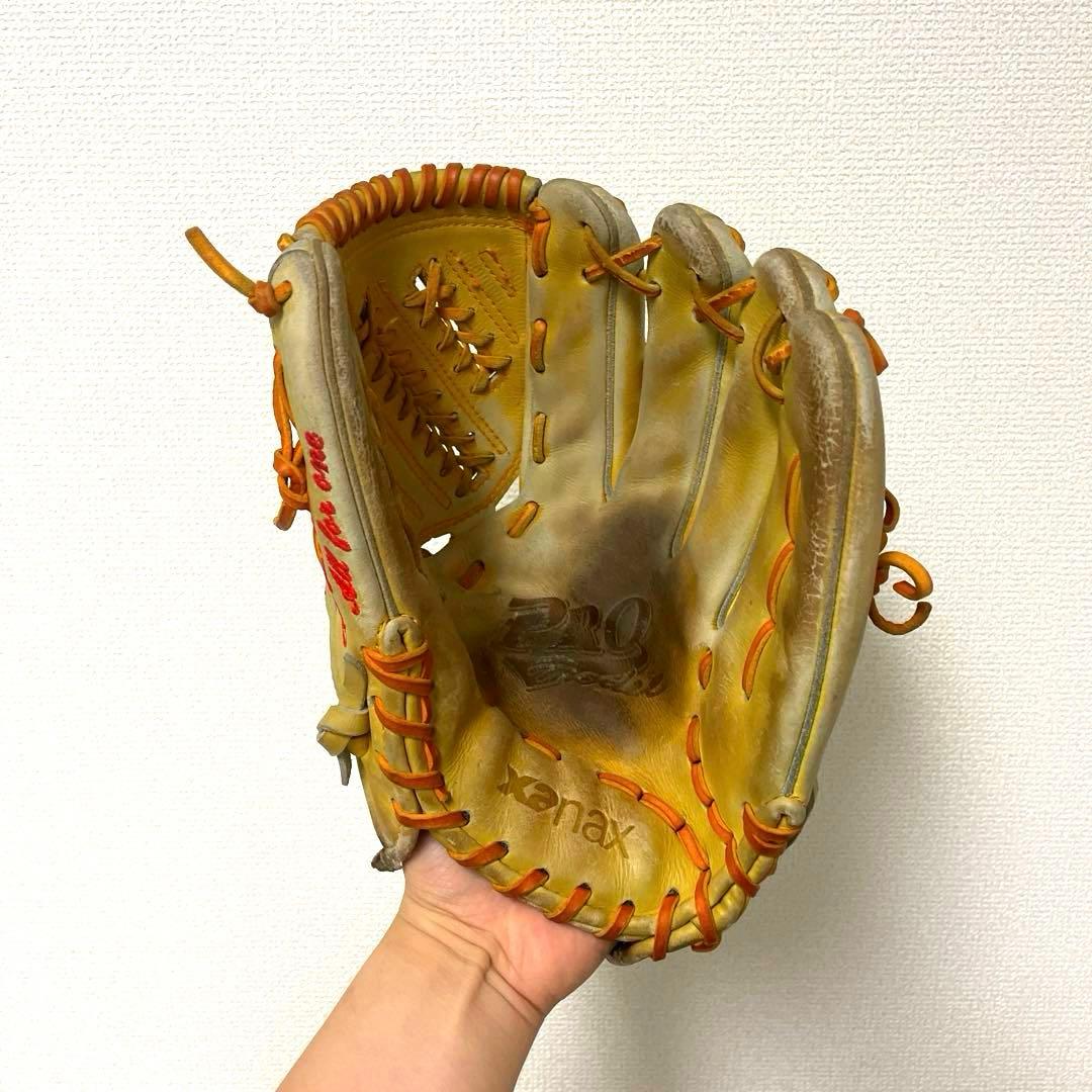 250 ザナックス 藤川球児モデル 型良 軟式 投手用グローブ