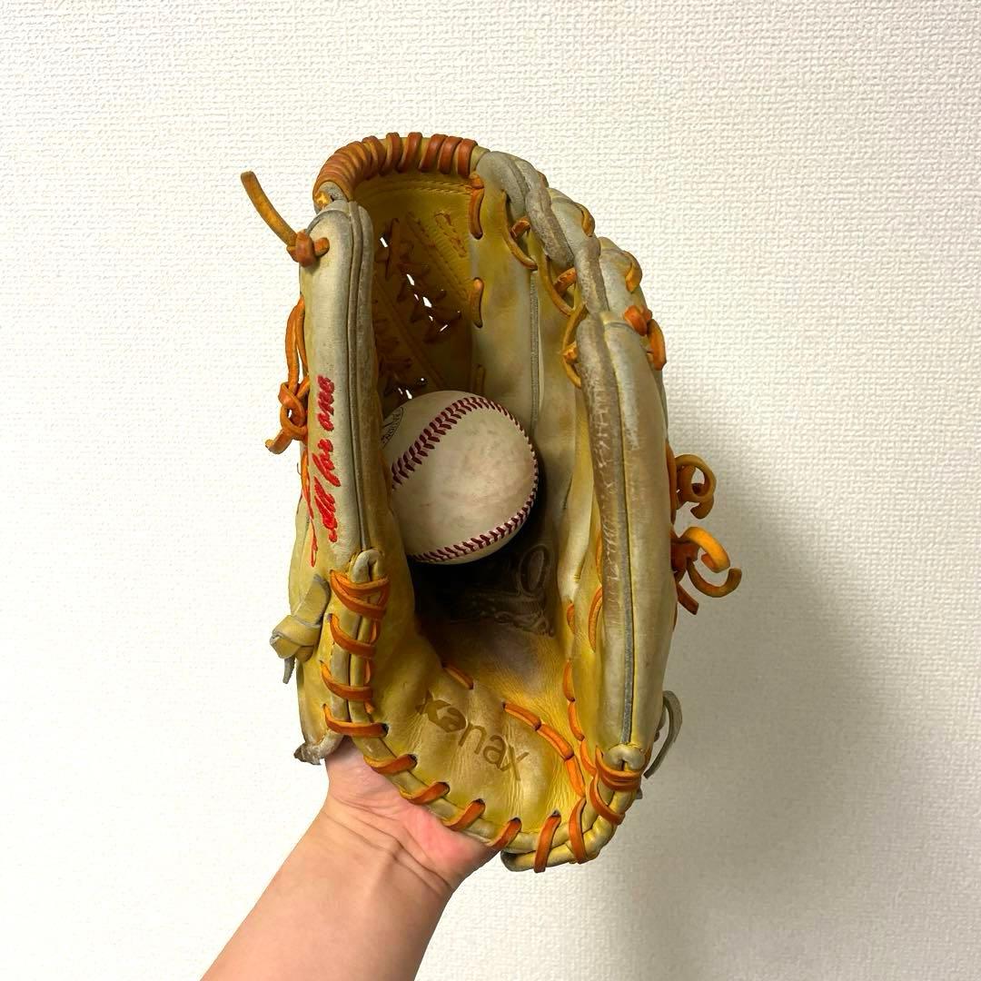 250 ザナックス 藤川球児モデル 型良 軟式 投手用グローブ
