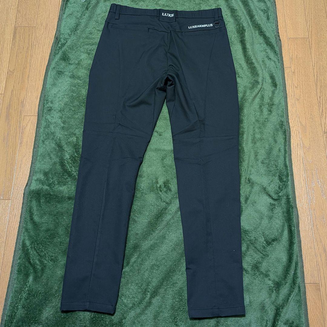 【新品】LUXEAKMPLUS サイドロゴグラフェンストレッチパンツ XLサイズ