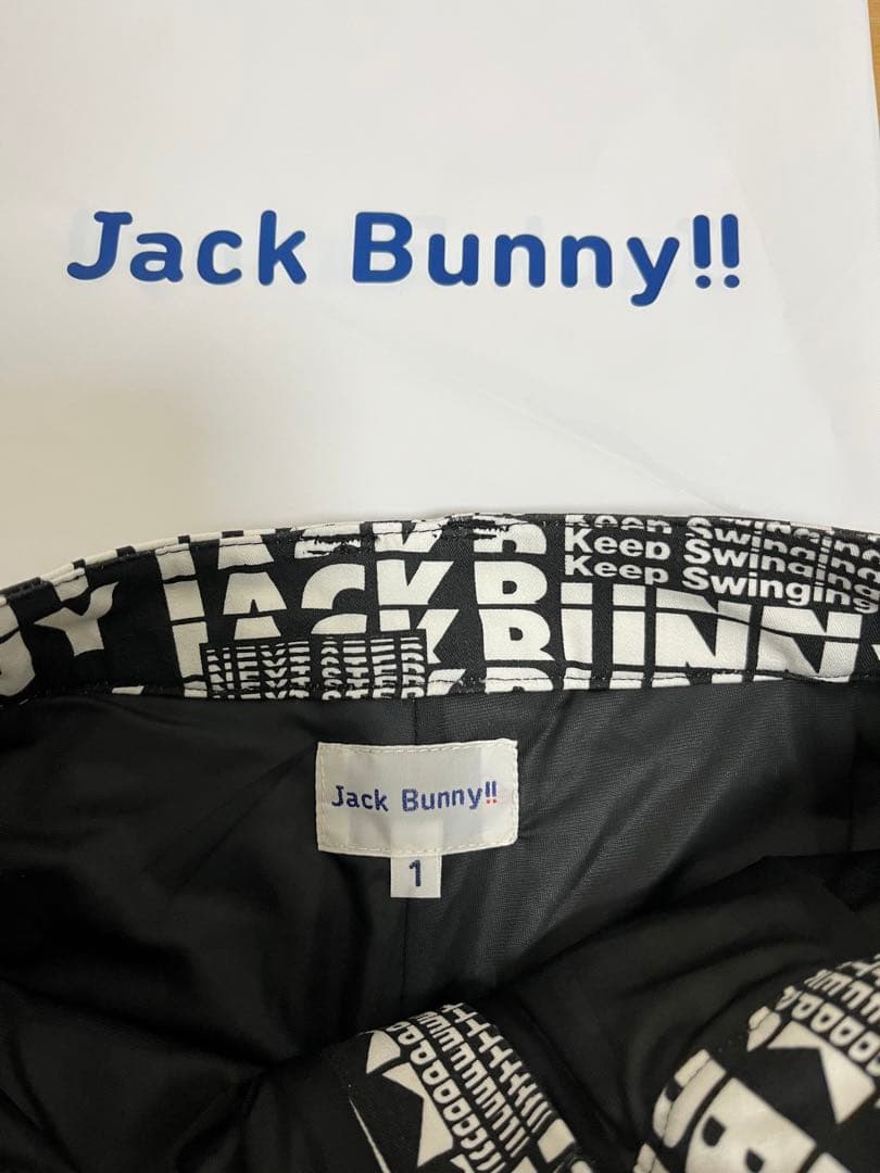 新品未使用 Jack Bunny ロゴプリント スカート