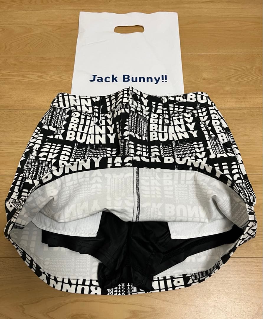 新品未使用 Jack Bunny ロゴプリント スカート