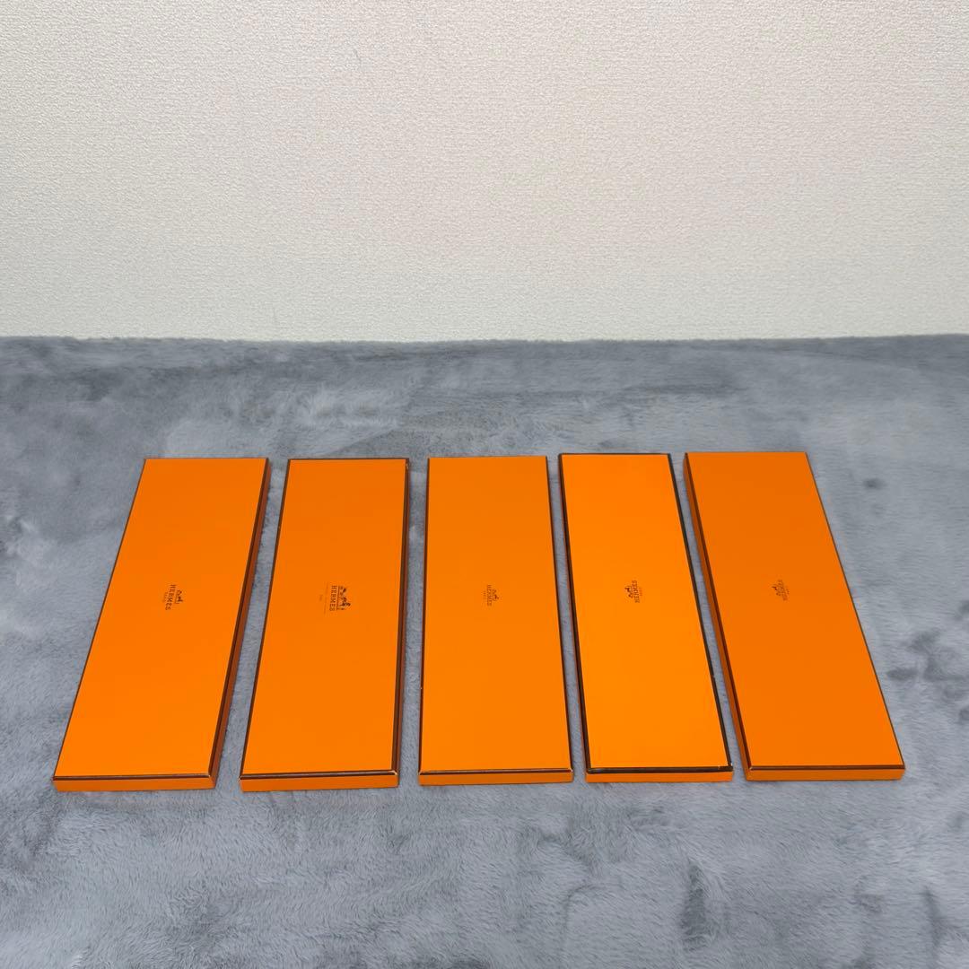 【美品含む】HERMES エルメス　ネクタイ空箱まとめ売り　10点