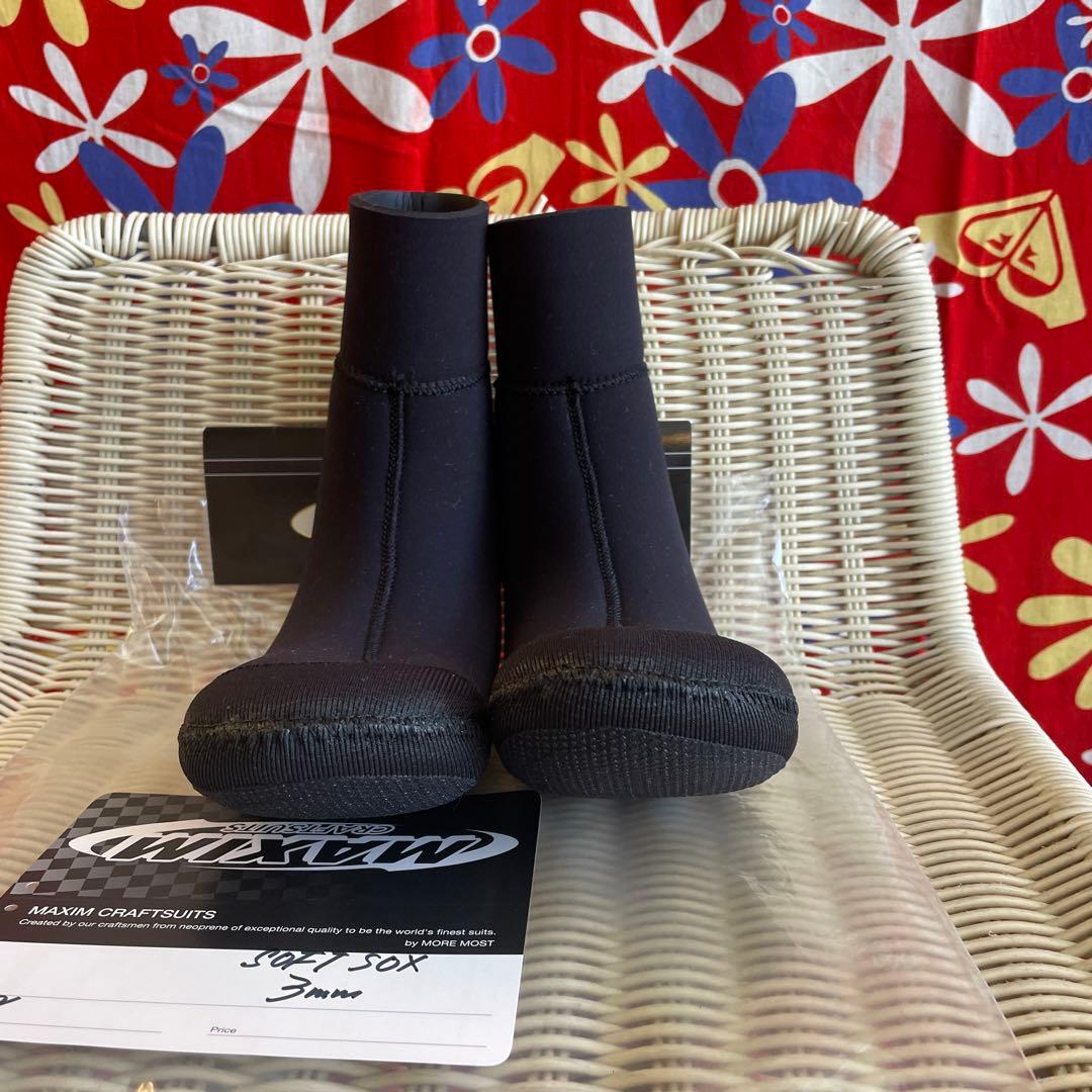 MAXIM ソフトソックスブーツ ALAZiN 3mm S size 新品未使用