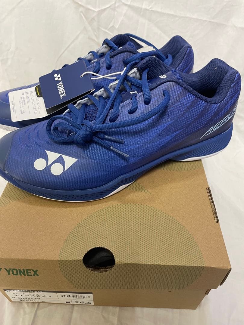 【特価】YONEXエアラス26.5㎝ ネイビーブルー
