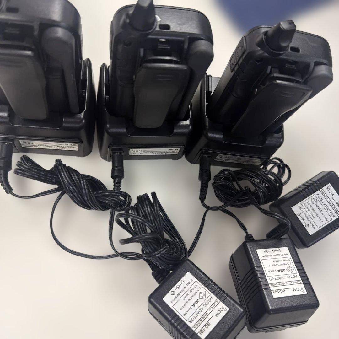 IC-4110 ICOM BC-180 トランシーバー 3台セット