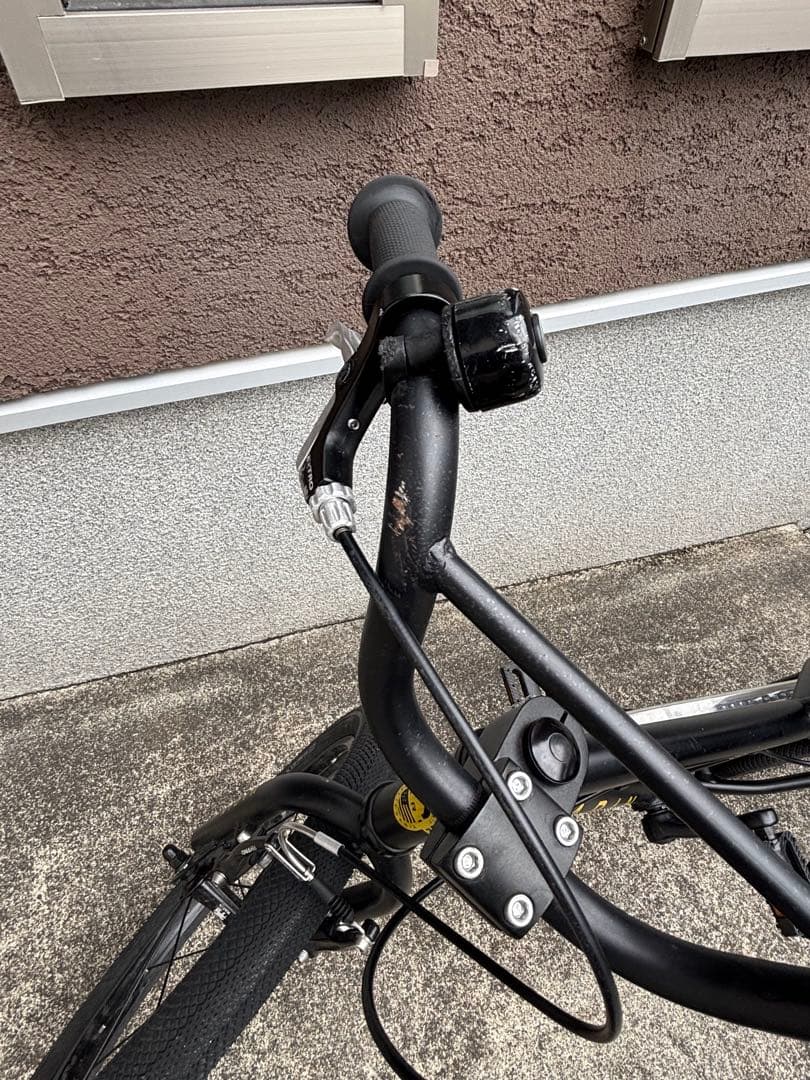 マリン　18インチ　マットブラック　キッズ自転車