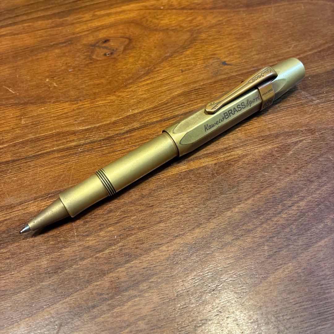 【美品】Kaweco Brass ローラーボールペン