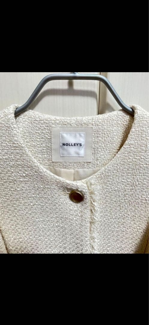 ❤️美品ノーリーズ❤️ツイードジレジャケット、セレモニー、オケージョンに❣️