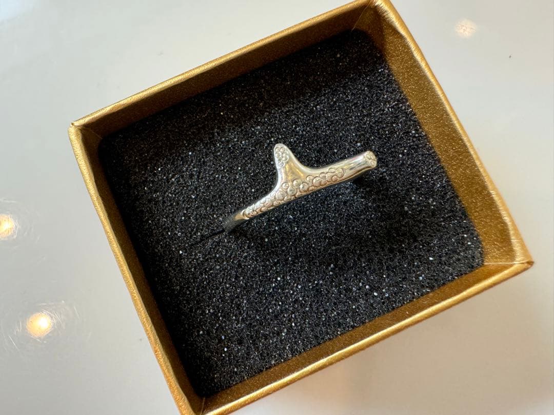 TOMORROWLAND sumikaneko シルバーブランチリング美品