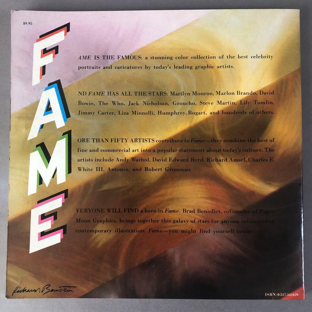 洋書有名人イラスト画集　FAME
