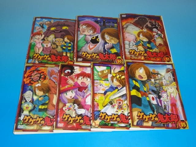 DVD ゲゲゲの鬼太郎 5期 2007 2008 35巻 全巻 レンタル