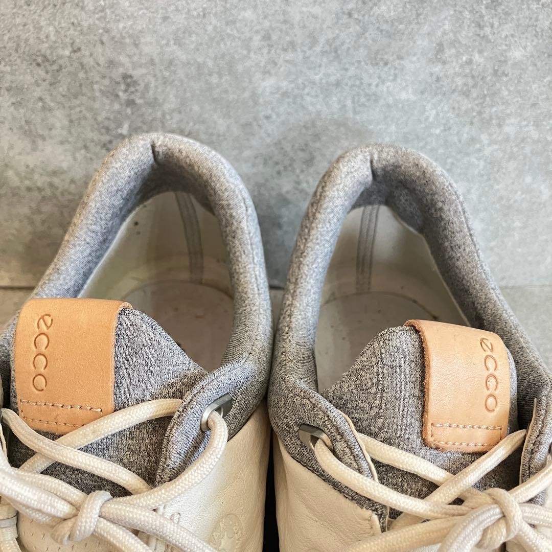 【美品】eccoゴアテックス　BIOM HYBRID ゴルフシューズ 【27】