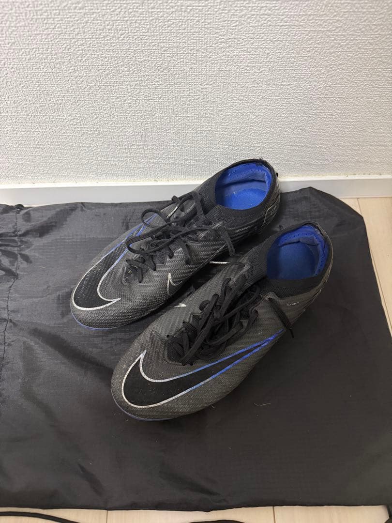 Nike サッカーシューズ ブラック/ブルー