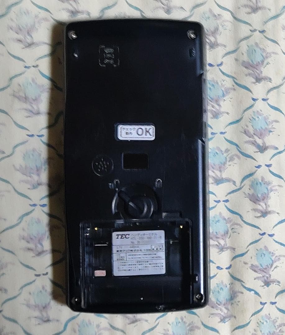 安心！長く使えるTEC完全整備品！東芝TEC・HTL-200ハンディターミナル黒