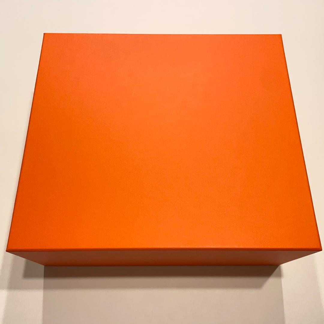 HERMES エルメス　箱(38×34×16cm)　ガーデンパーティ　095　②