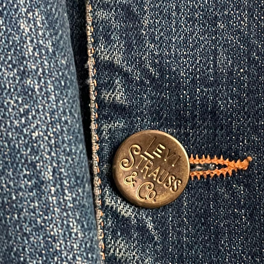 美品 Levi’s 214 サックコート ダメージリペア加工 イタリア製 44