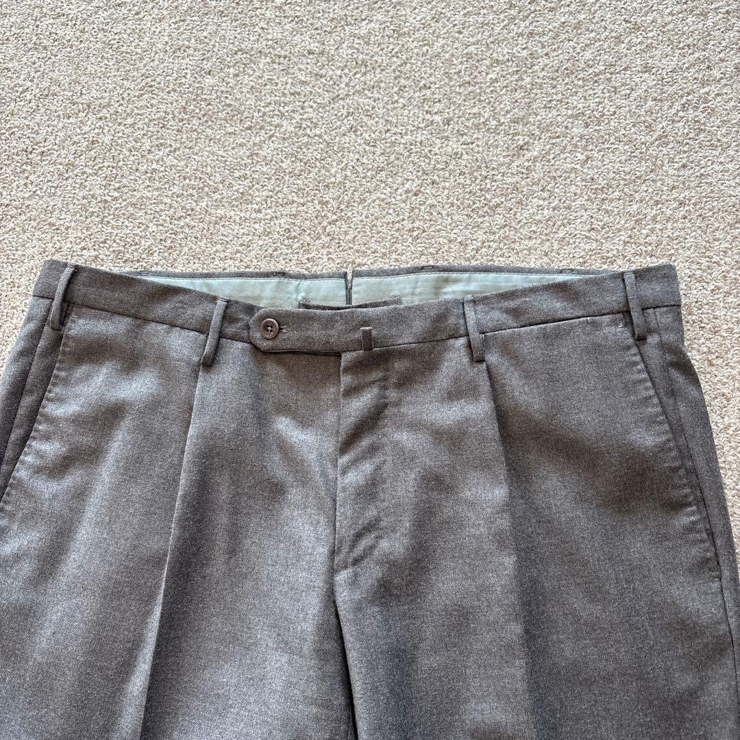 INCOTEX スラックス SLIMfit パターン30 グレー無地