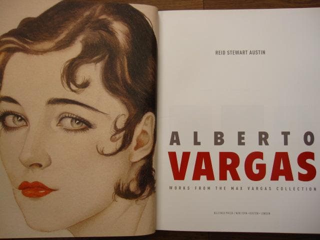 o Vargas　画集　アルベルト・バルガス