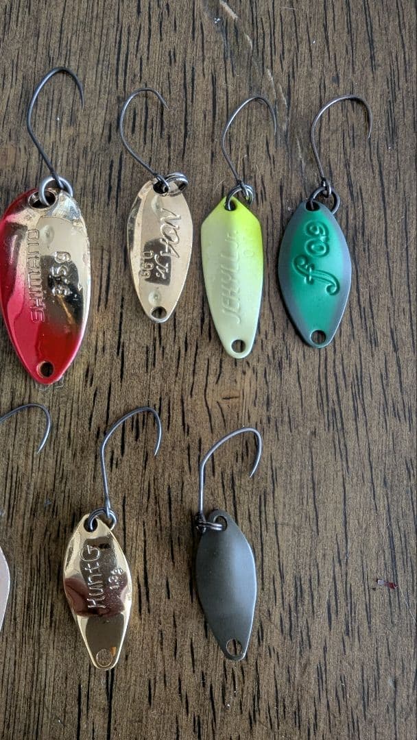 エリアトラウト　スプーン　プラグまとめ売り