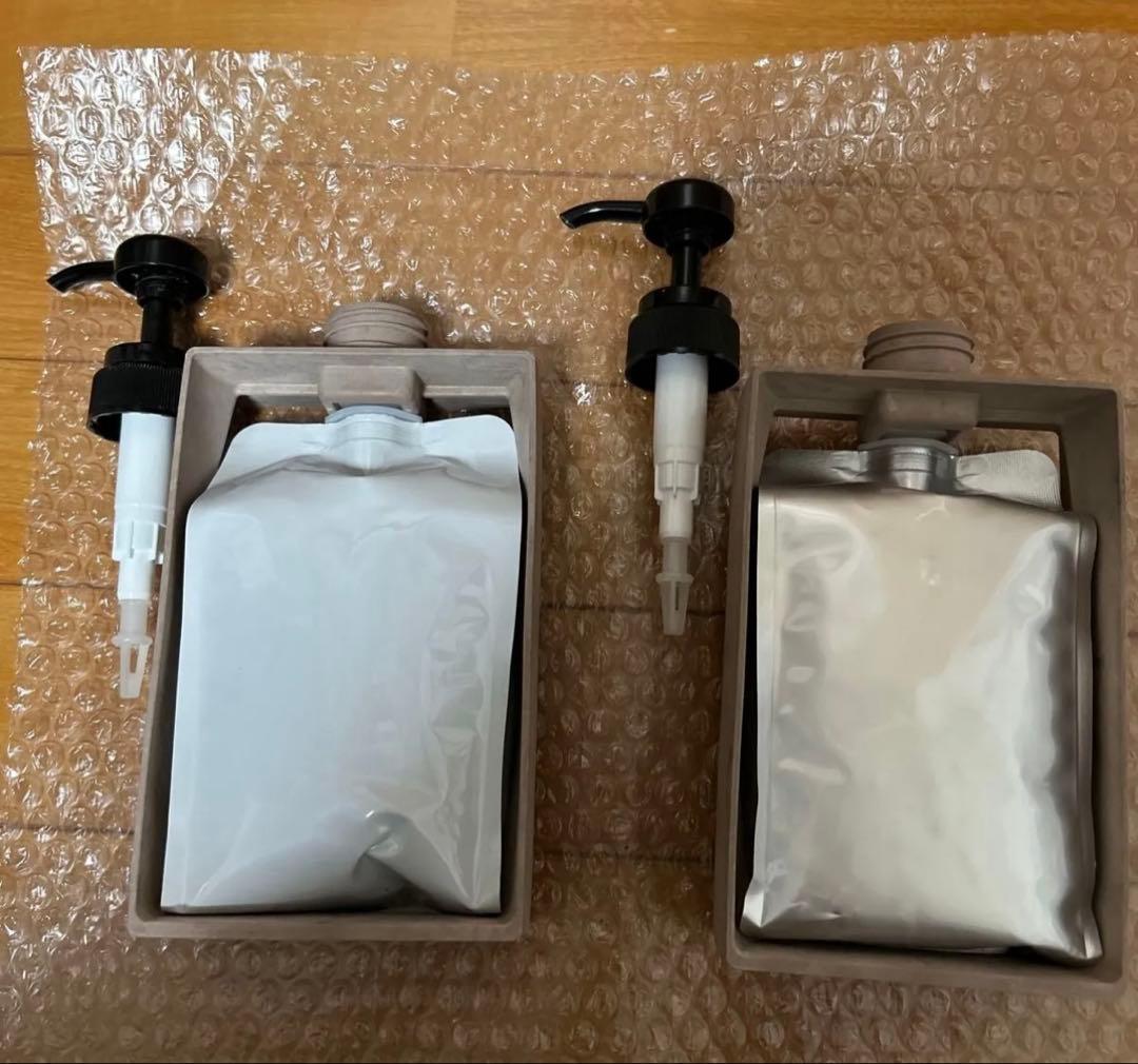 オーガニックノートシャンプー トリートメント500ml 2本セット ポンプ付き