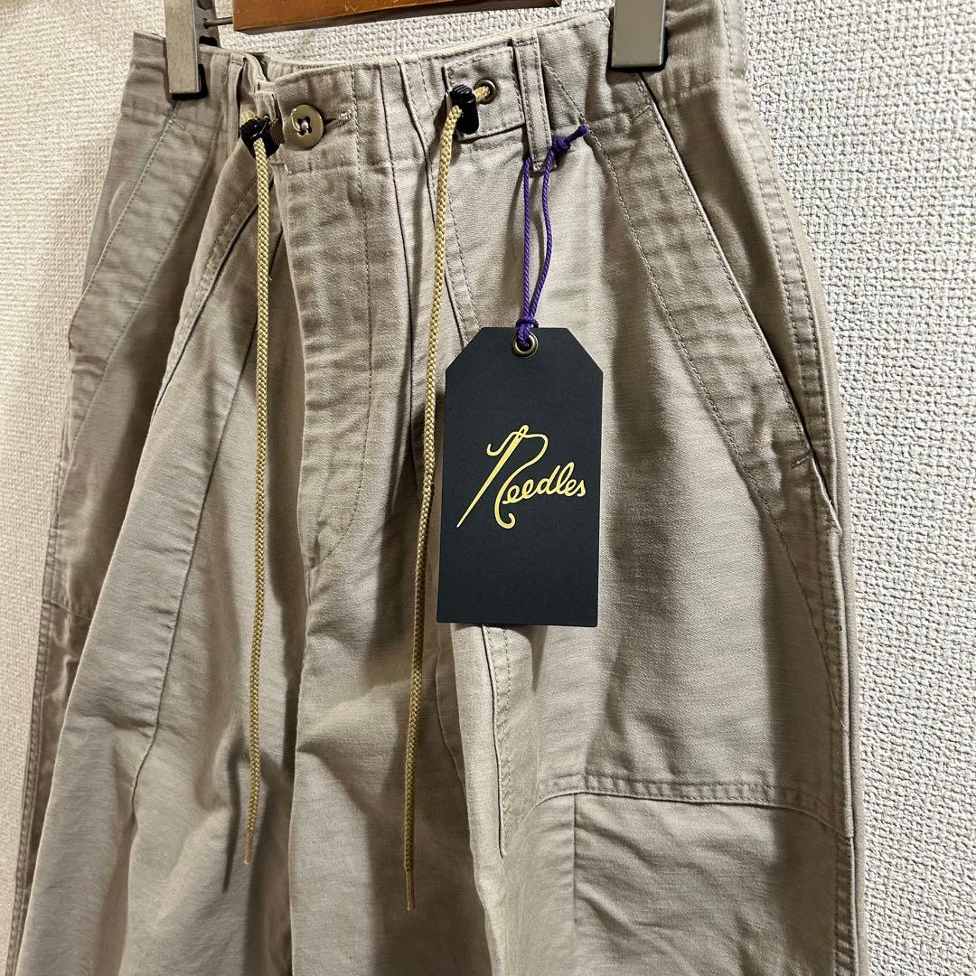 美品 Needles H.D. pant FATIGUE ベージュ