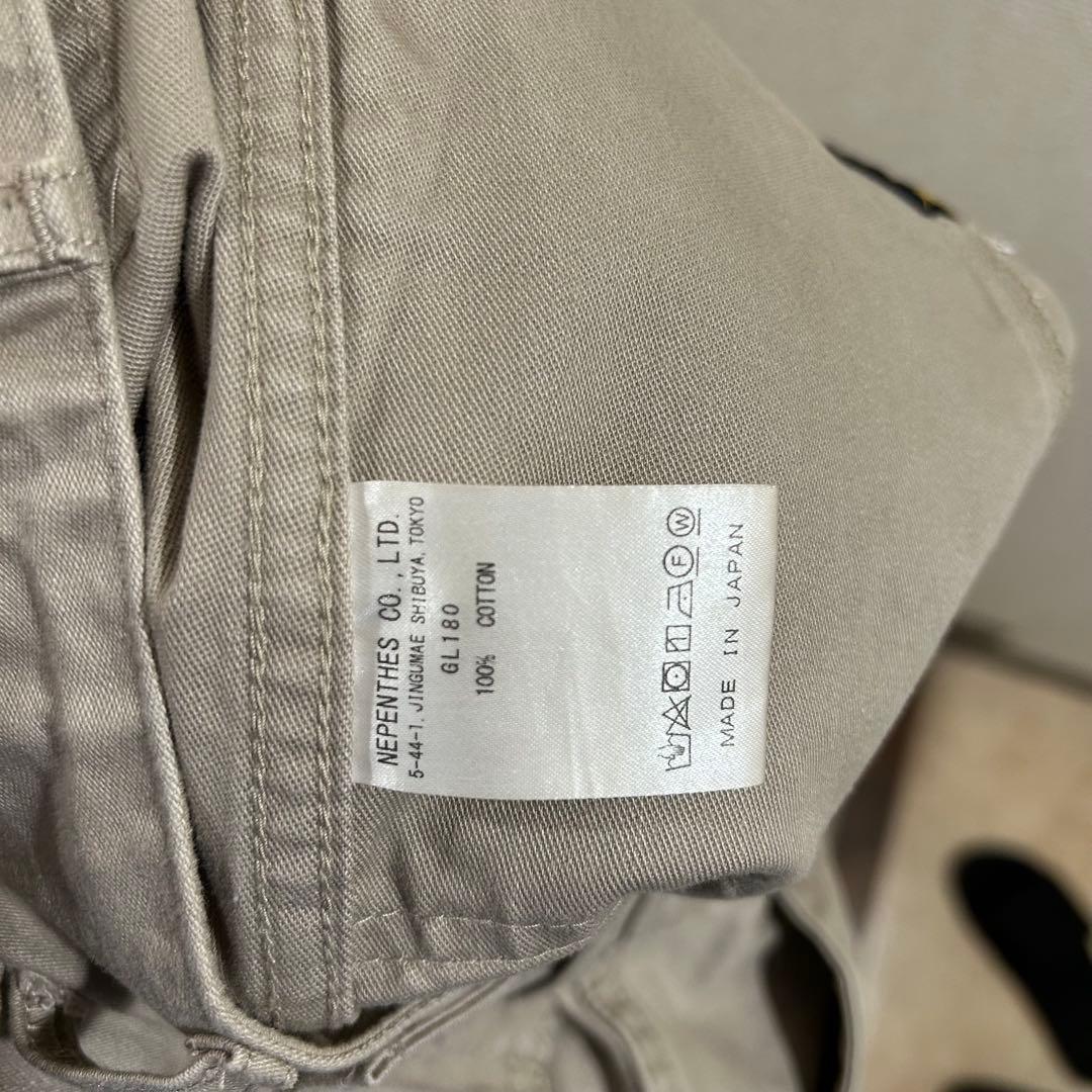 美品 Needles H.D. pant FATIGUE ベージュ