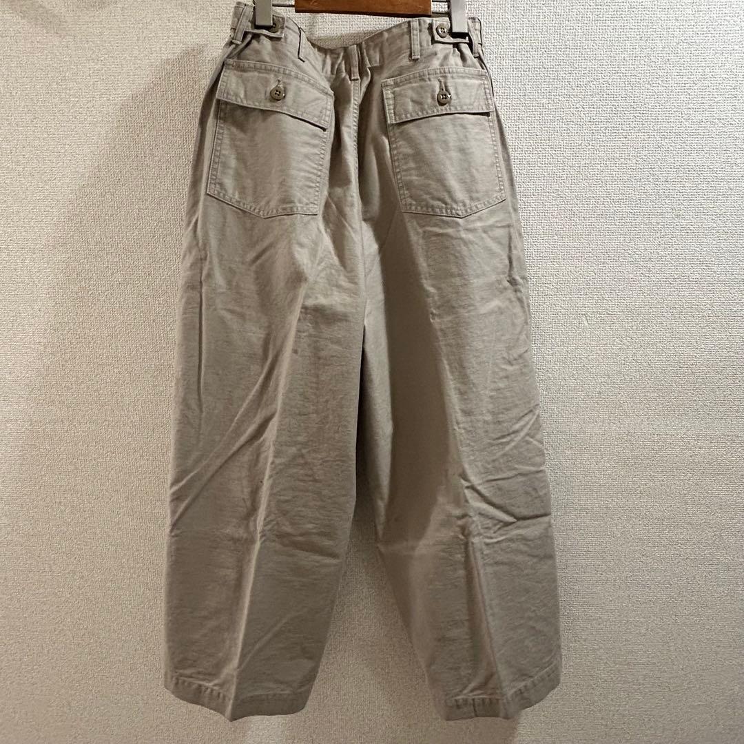 美品 Needles H.D. pant FATIGUE ベージュ